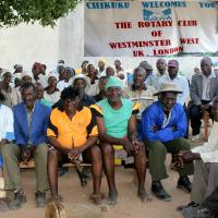 Westminster West Rotarians visited the Centre in Zimbabwe